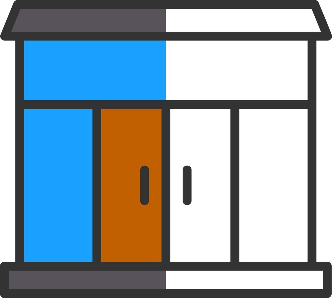 Storefront Vector Icon Design
