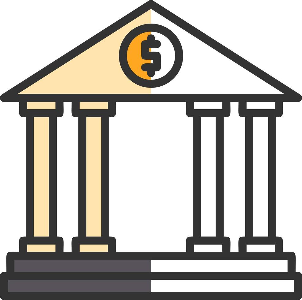 Bank Vector Icon Design