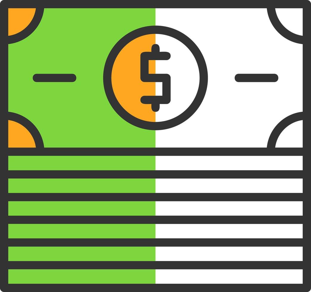 Banknotes Vector Icon Design