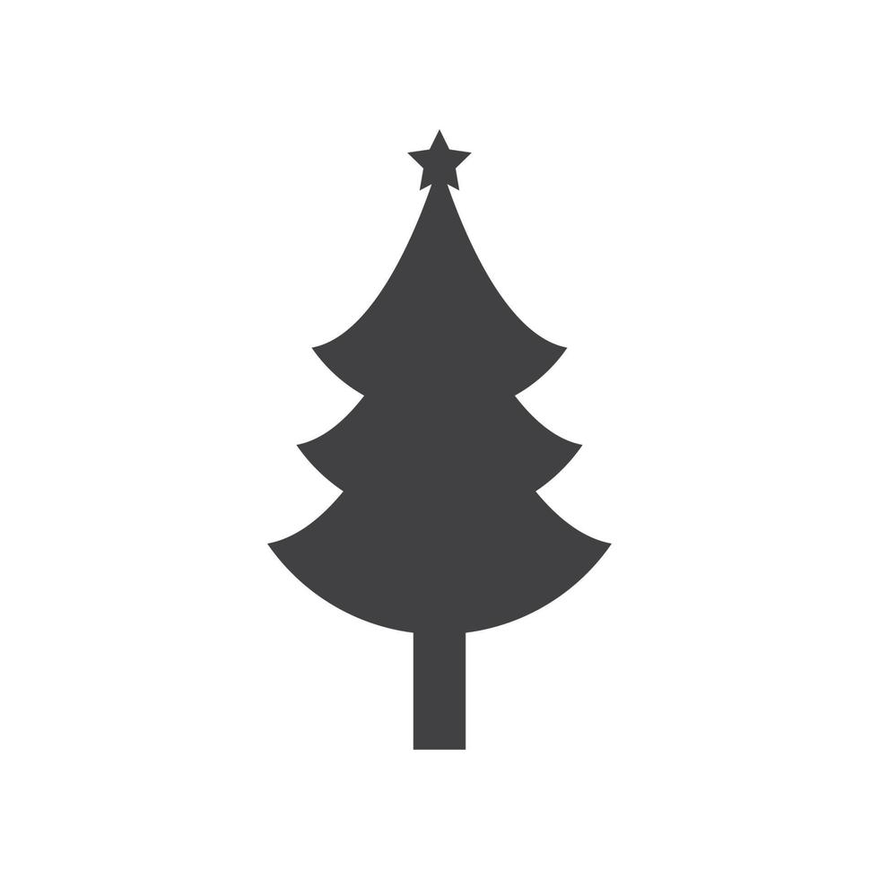 Pine tree illustration vector