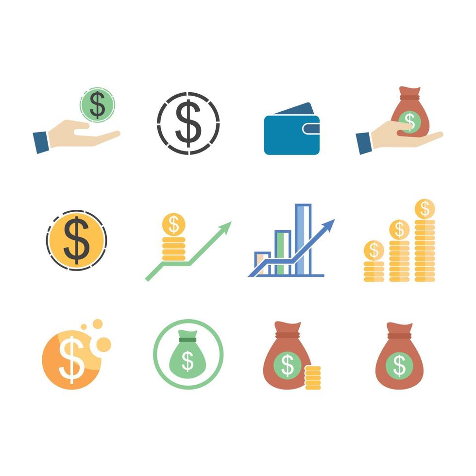 Business Finance logo icon vector