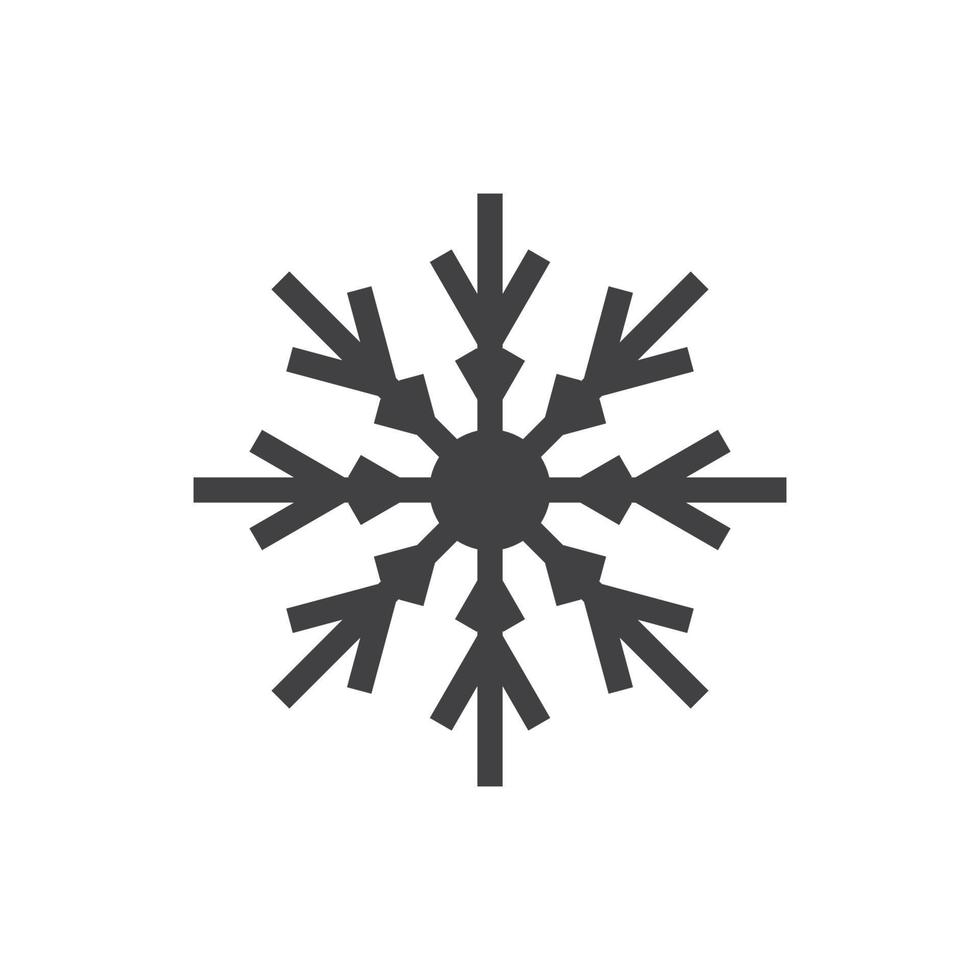 Snowflakes icon and symbol ilustration vector