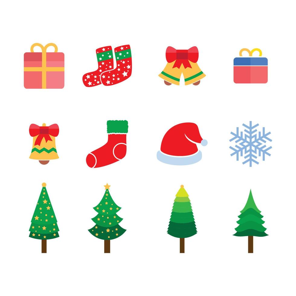 Chistmas icon vector