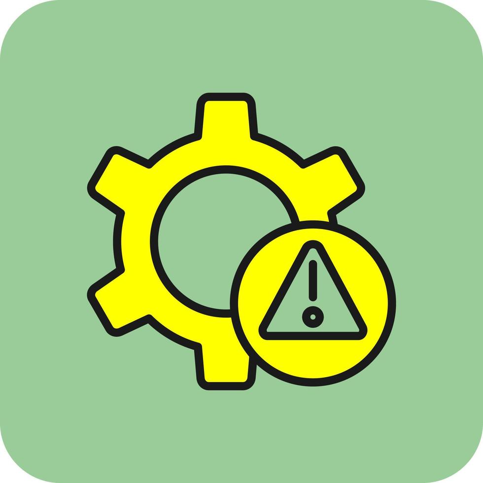 Risk Management Vector Icon Design