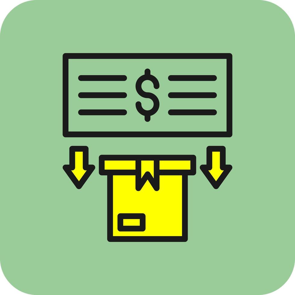 Pay Upon Delivery Vector Icon Design
