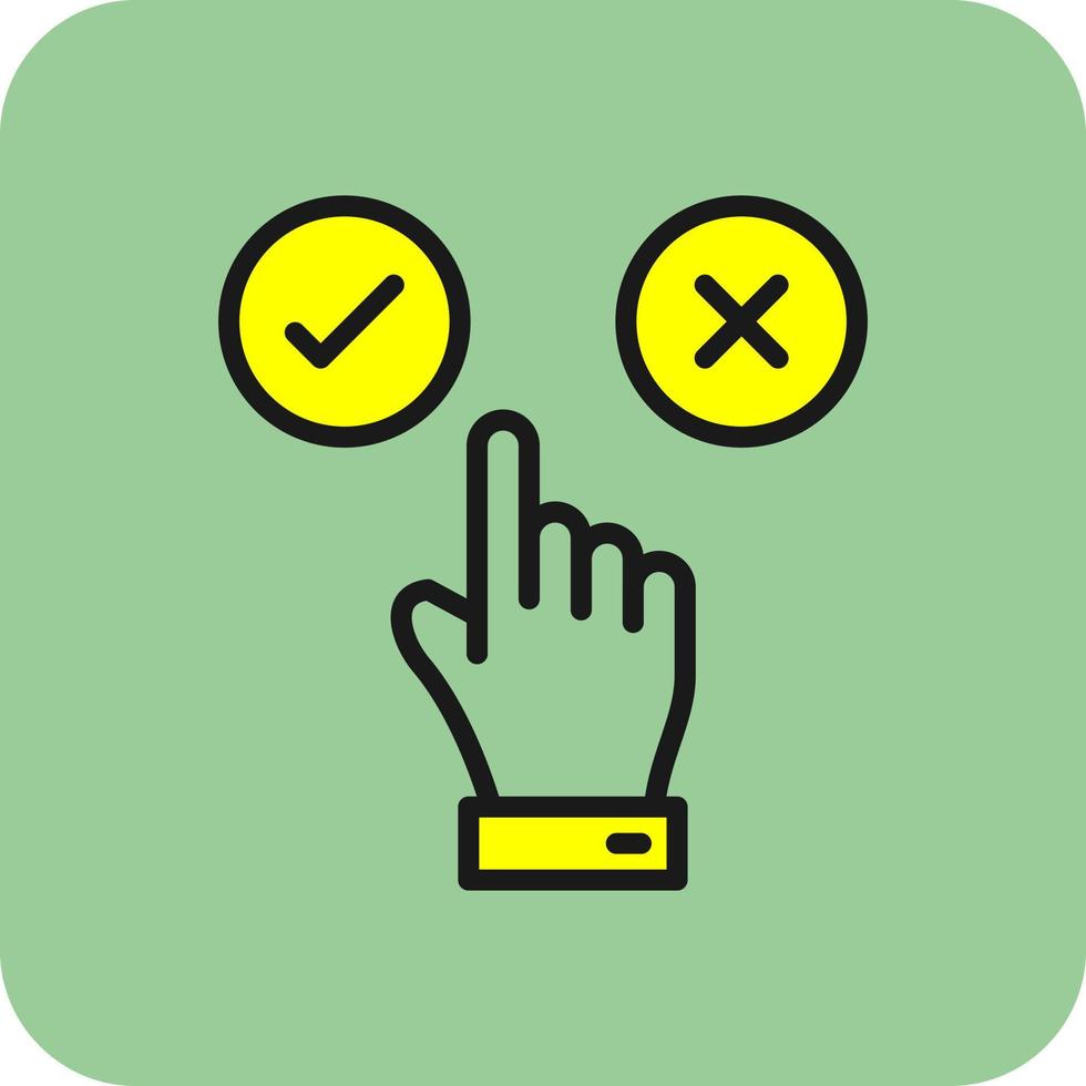 Customer Satisfaction Vector Icon Design
