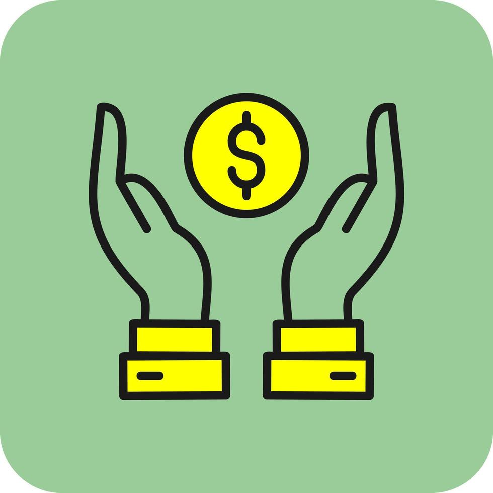 Financial Bonus Vector Icon Design