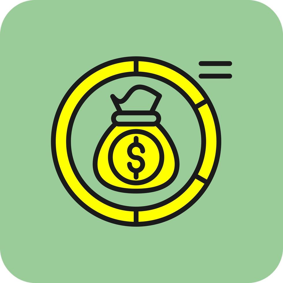 Asset Allocation Vector Icon Design