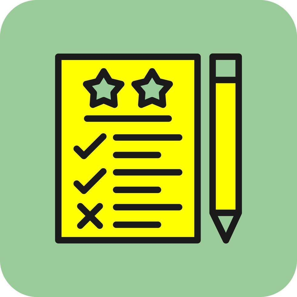 Appraisal Vector Icon Design