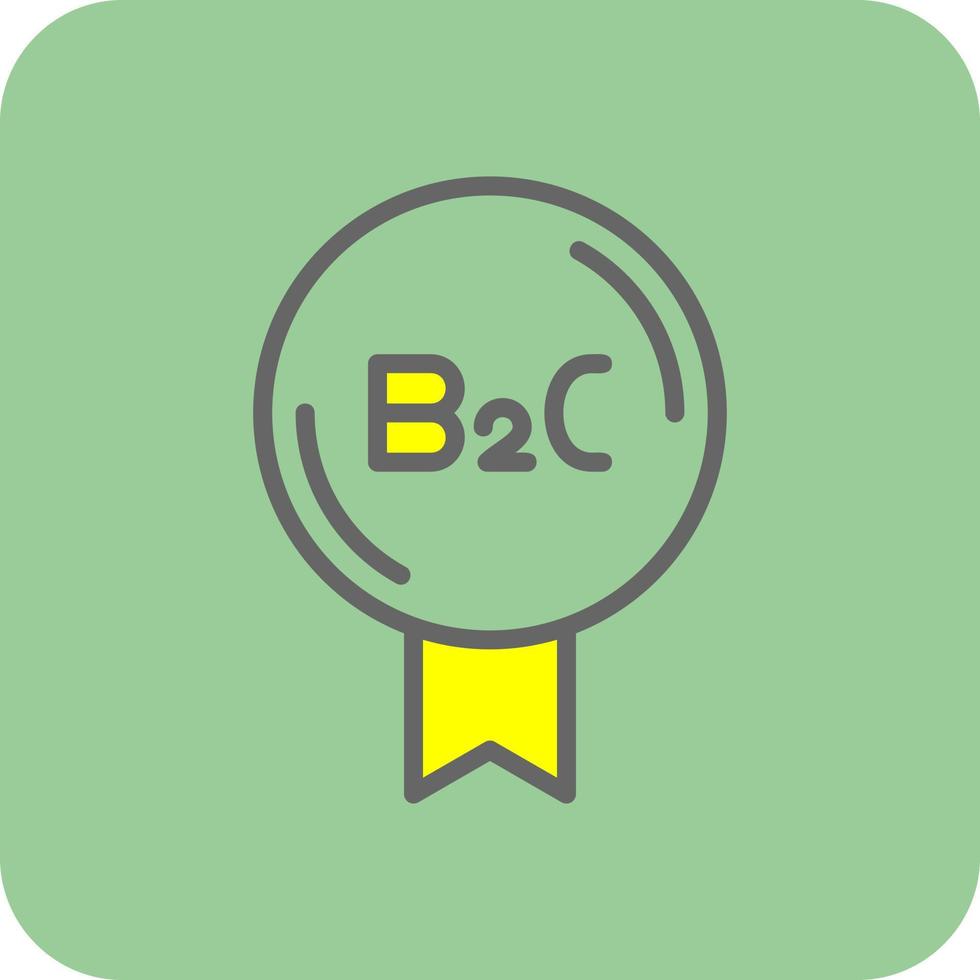 B2C Vector Icon Design