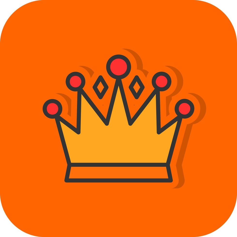 Crown Vector Icon Design