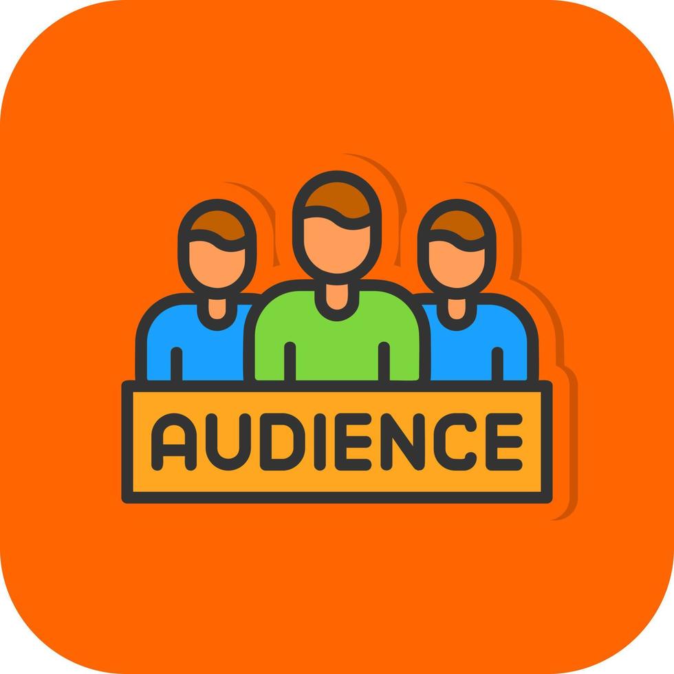 Audience Vector Icon Design