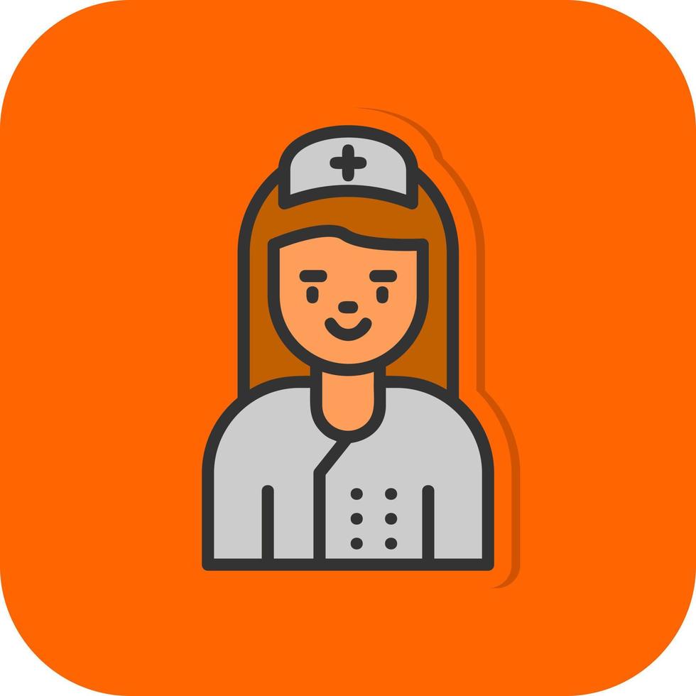 Nurse Vector Icon Design