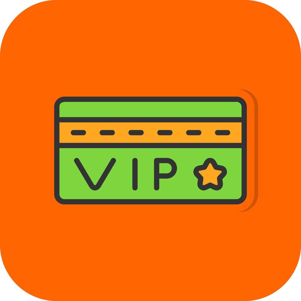 diseño de icono de vector de tarjeta vip