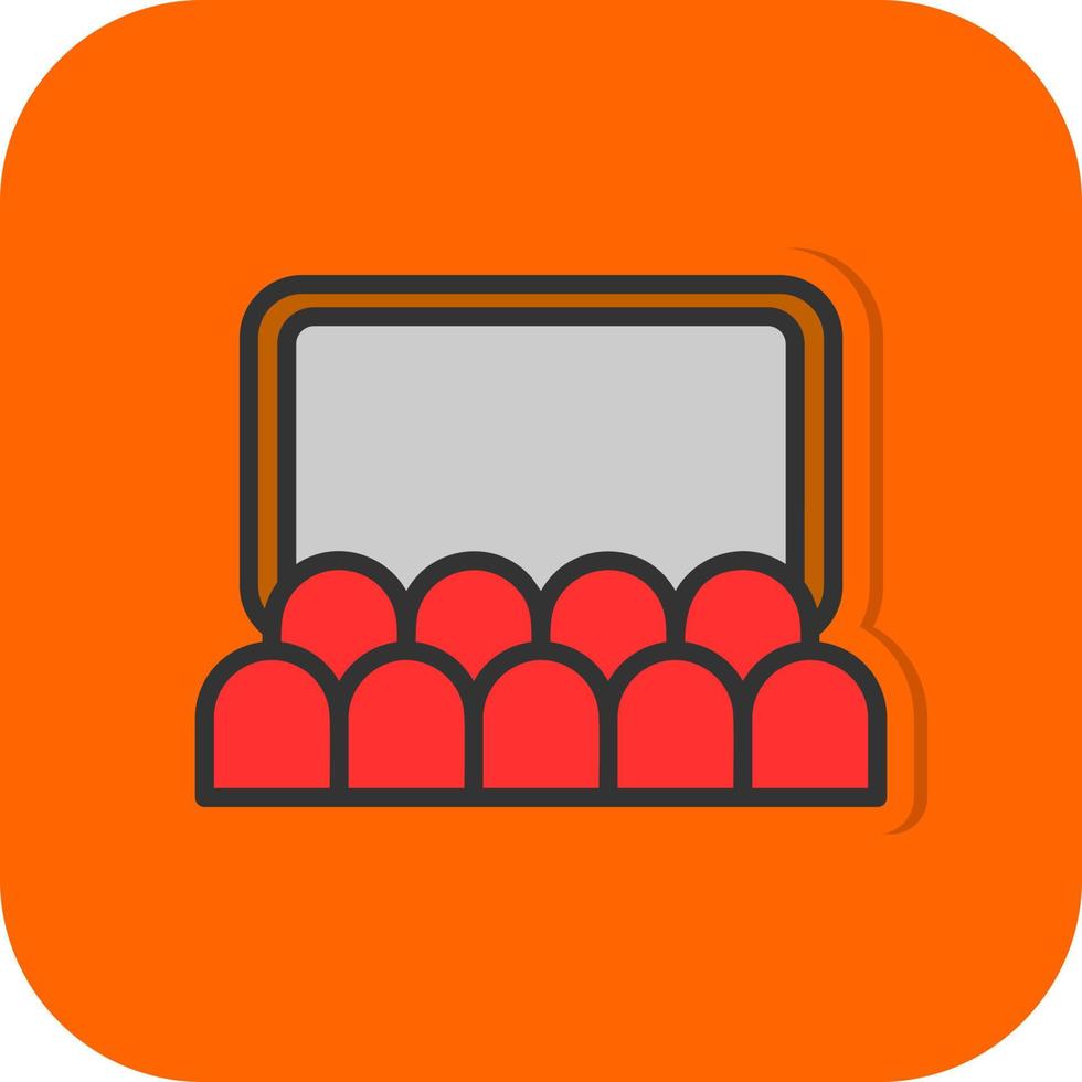 Auditorium Vector Icon Design