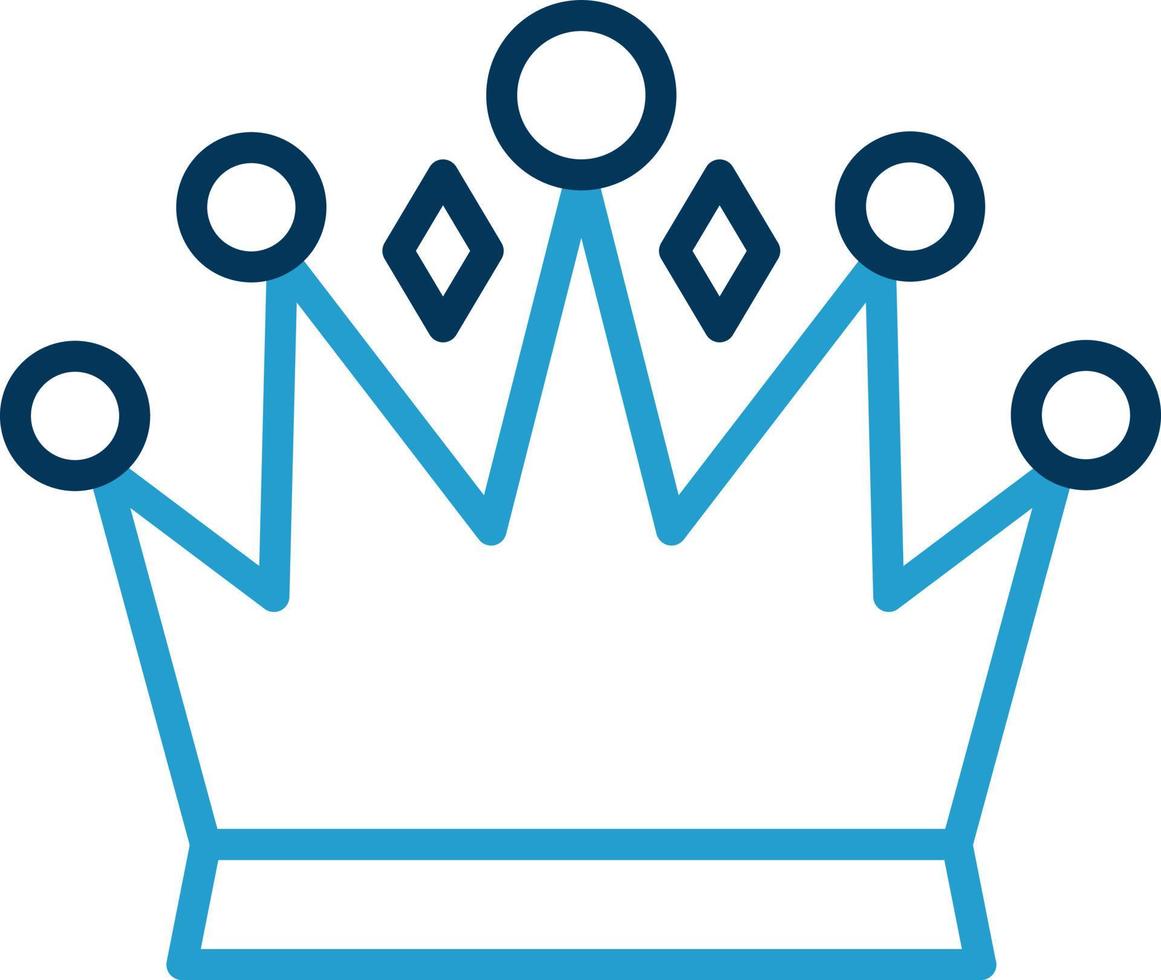 Crown Vector Icon Design