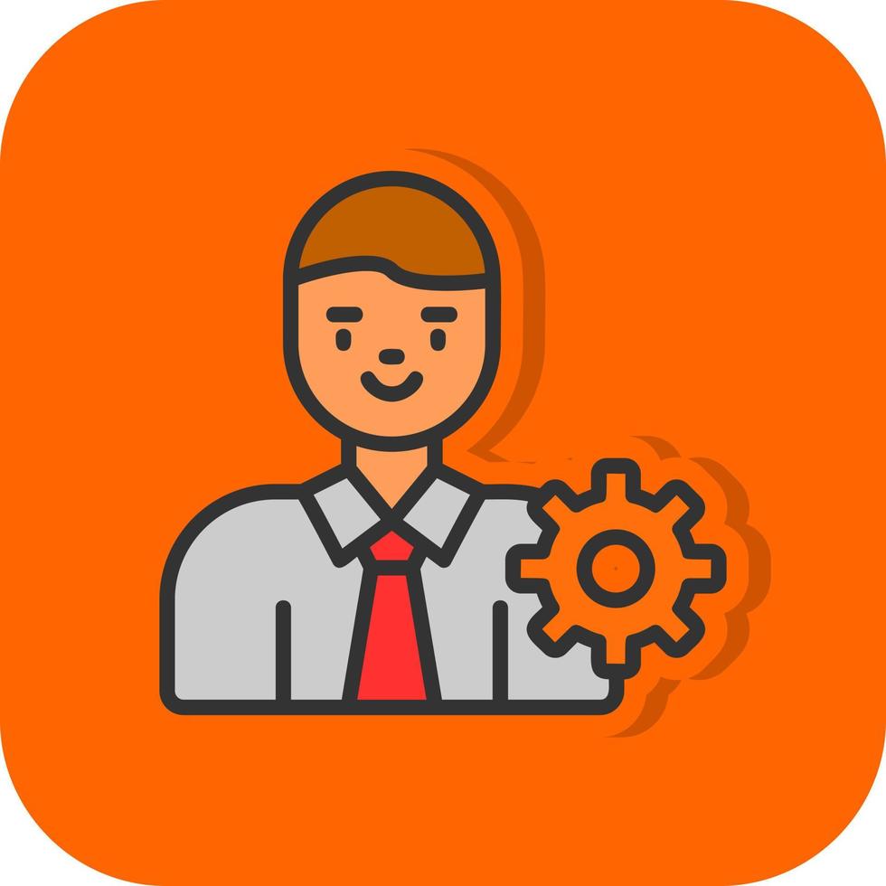 Engineer Vector Icon Design