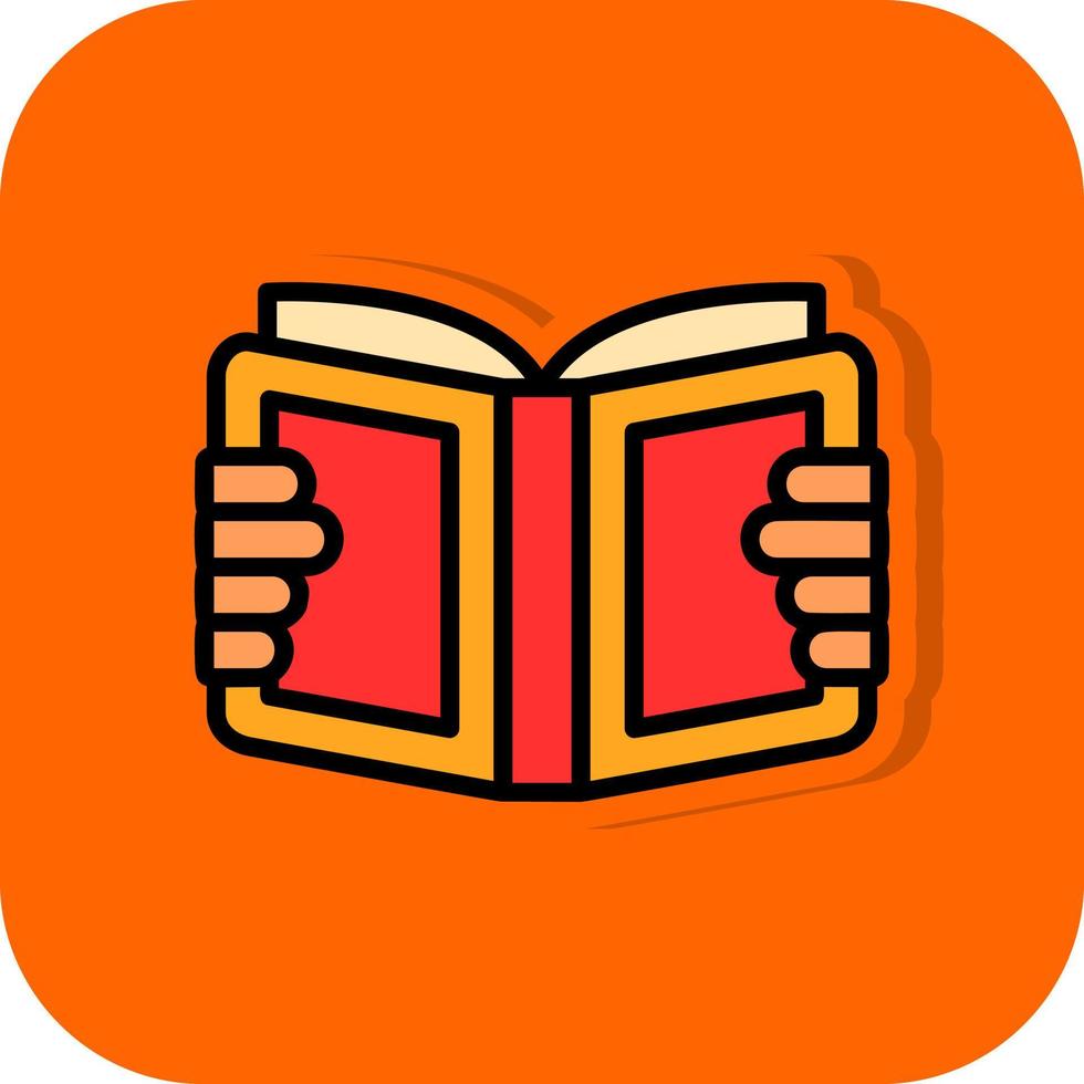 Reading Vector Icon Design