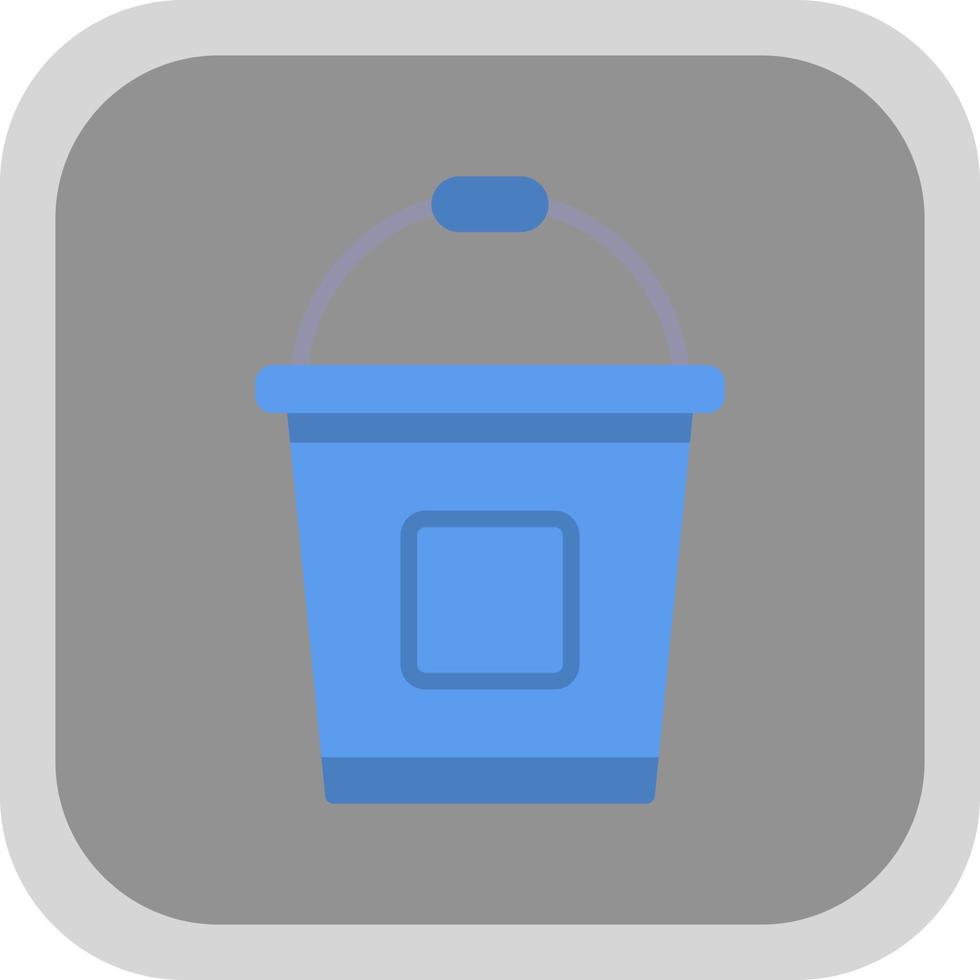 Bucket Vector Icon Design