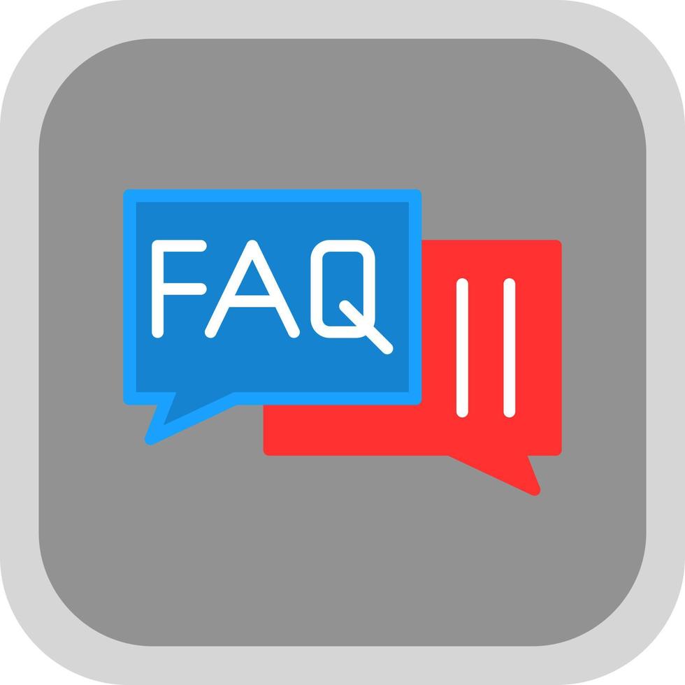 Faq Vector Icon Design