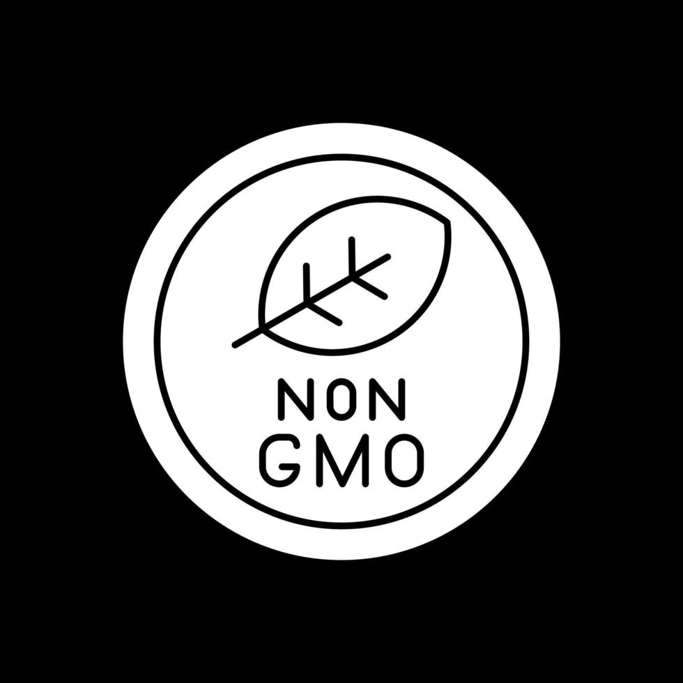 Non Gmo Vector Icon Design