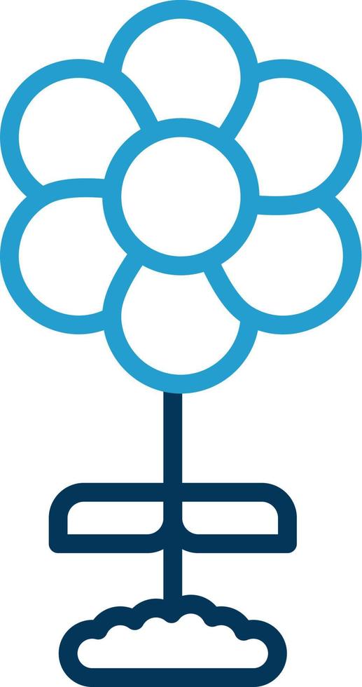 diseño de icono de vector de flor