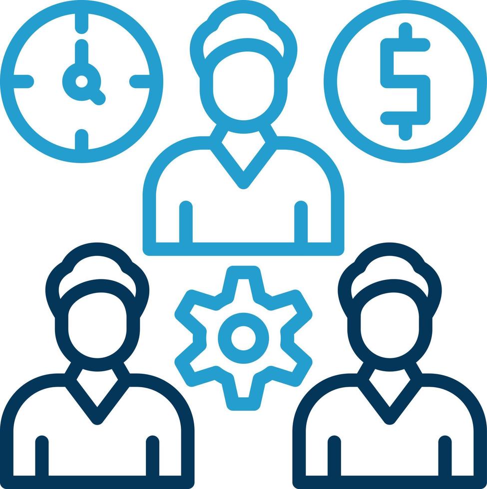 Management Vector Icon Design