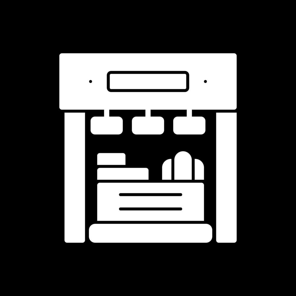 Booth Vector Icon Design