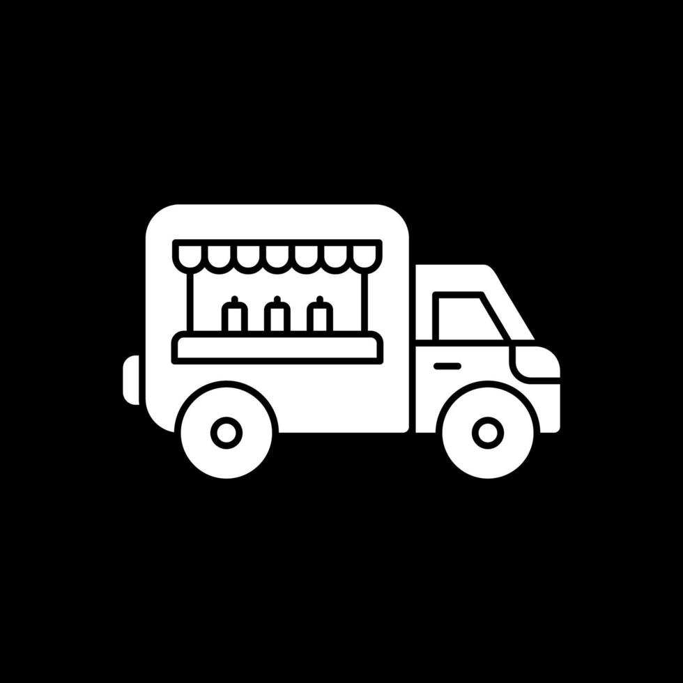 Food Truck Vector Icon Design