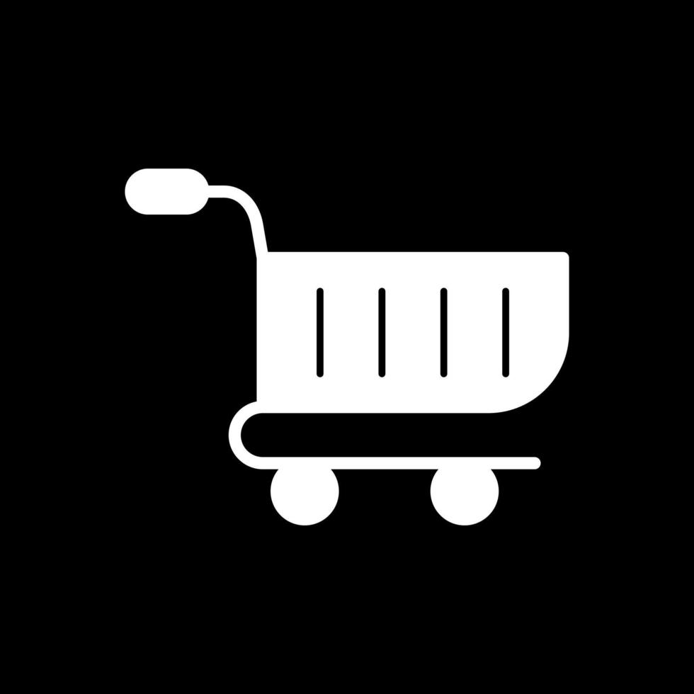 Food Cart Vector Icon Design