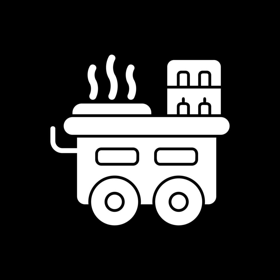 diseño de icono de vector de comida callejera