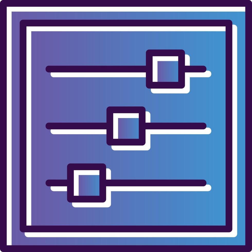 Adjust Vector Icon Design