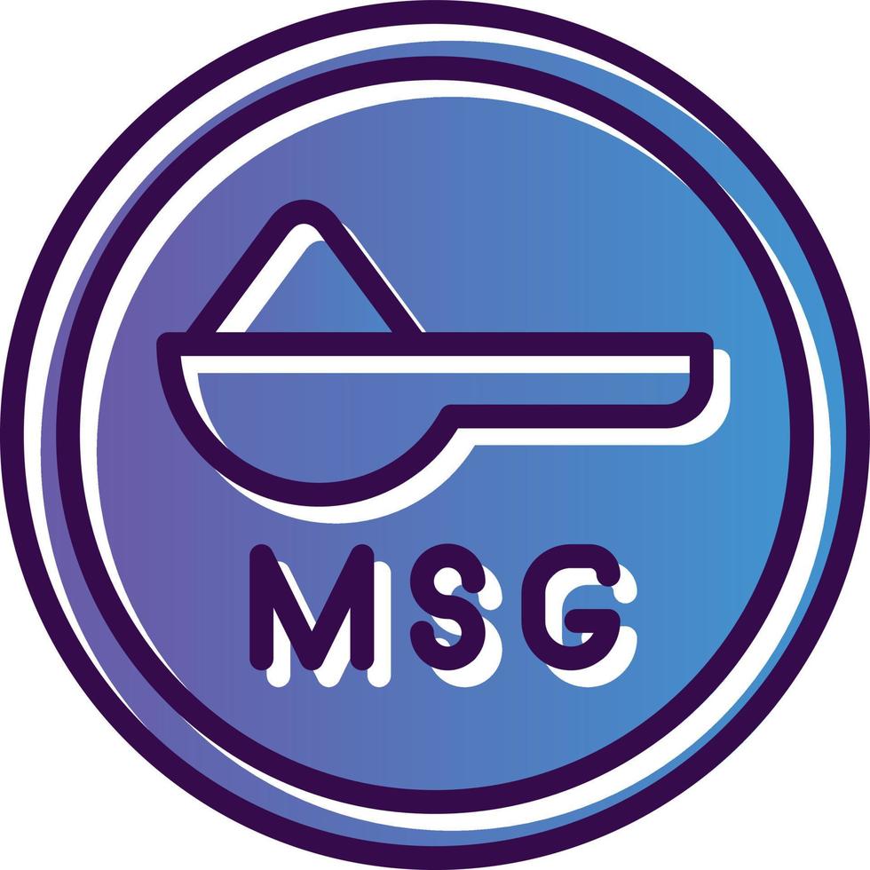 Msg Vector Icon Design