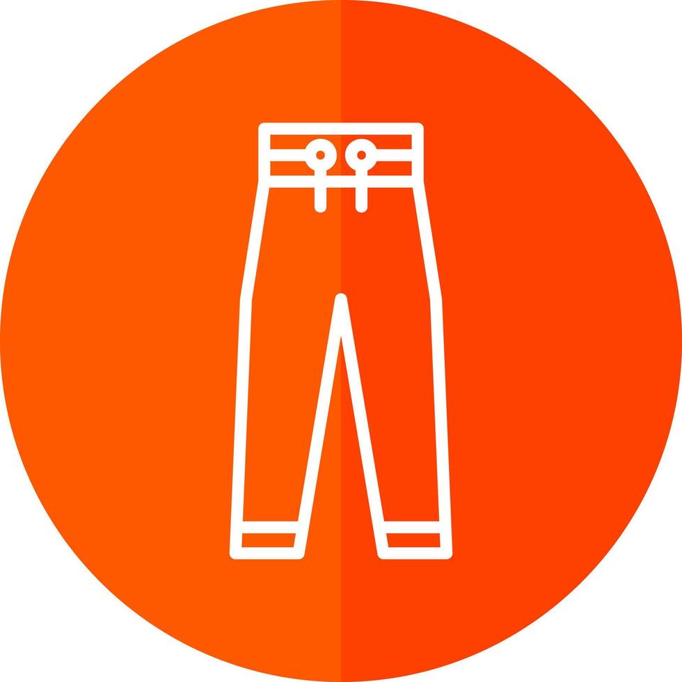 diseño de icono de vector de pantalones