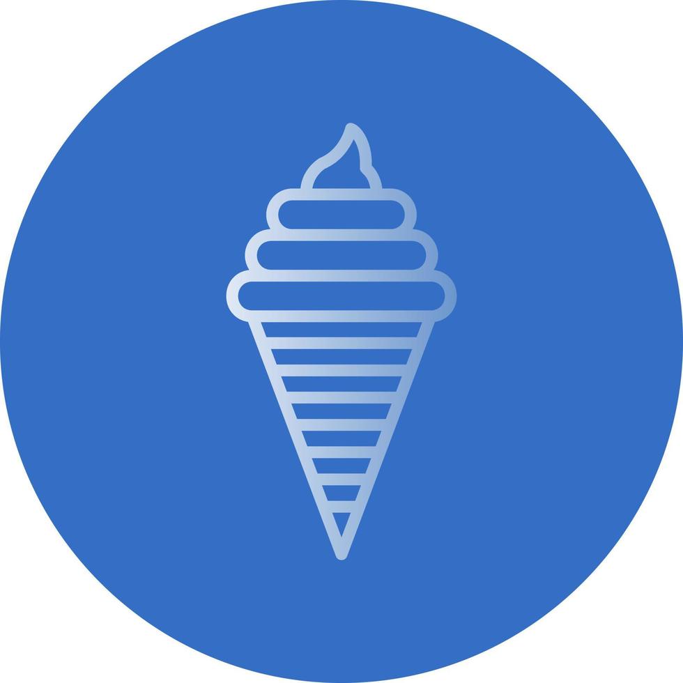 Ice Cream Vector Icon Design