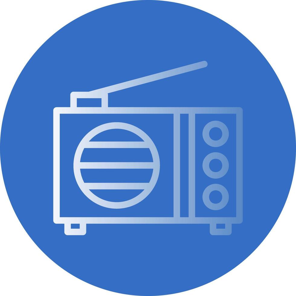 Radio Vector Icon Design