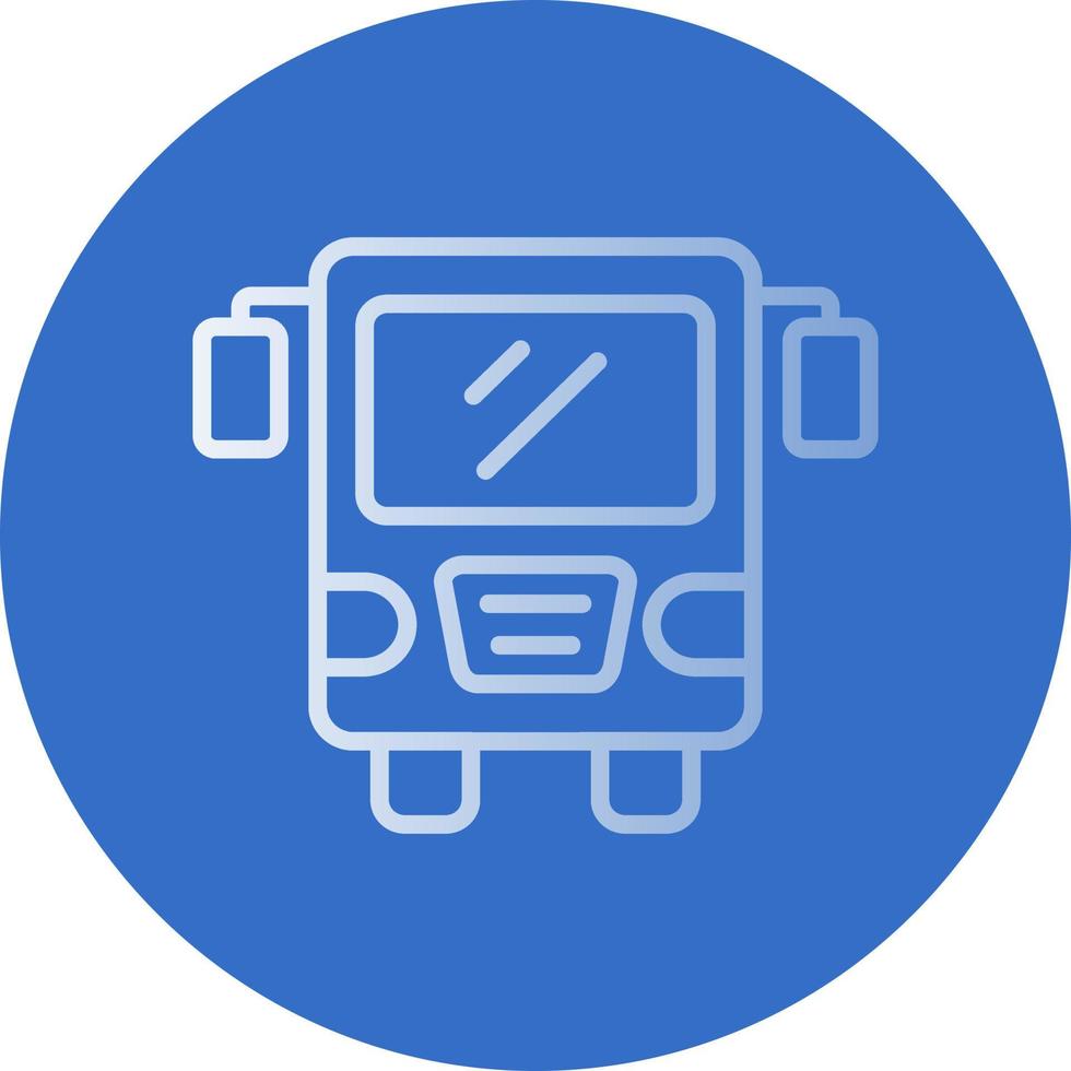 Bus Vector Icon Design