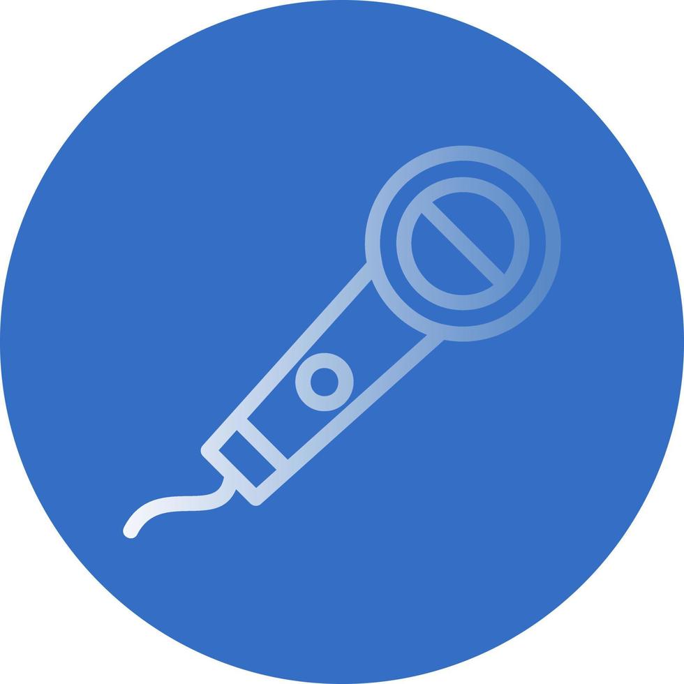Mike Vector Icon Design