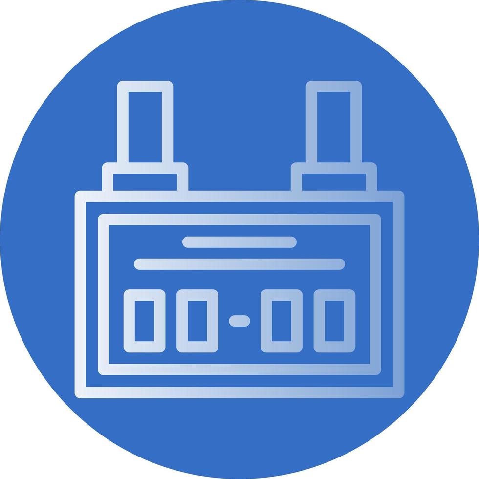 Scoreboard Vector Icon Design