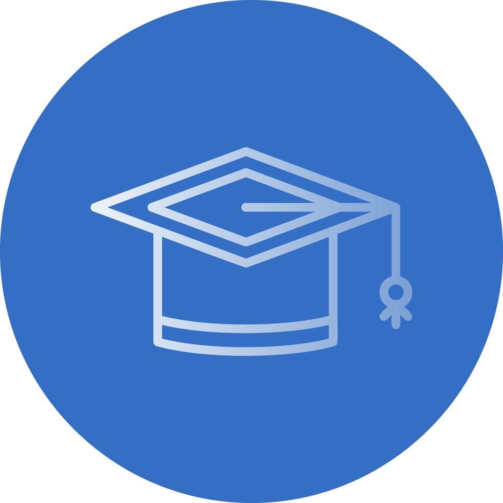 Mortarboard Vector Icon Design