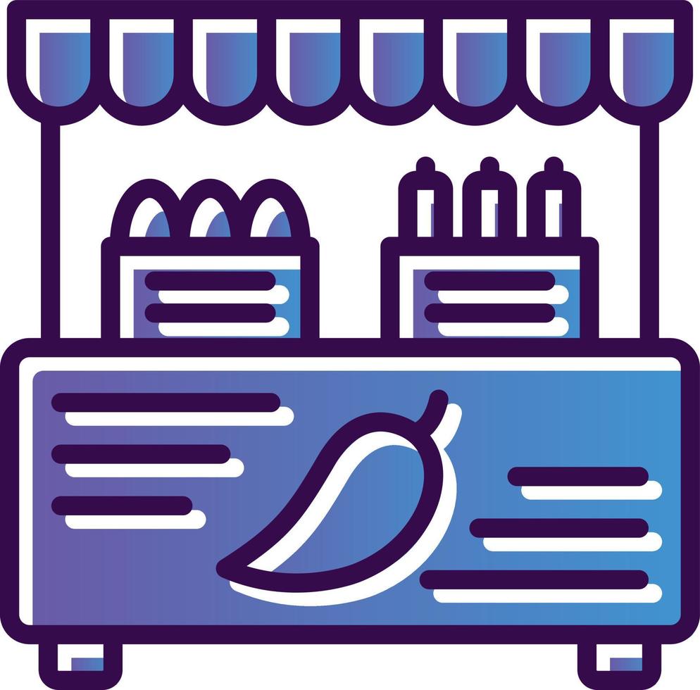 Market Vector Icon Design