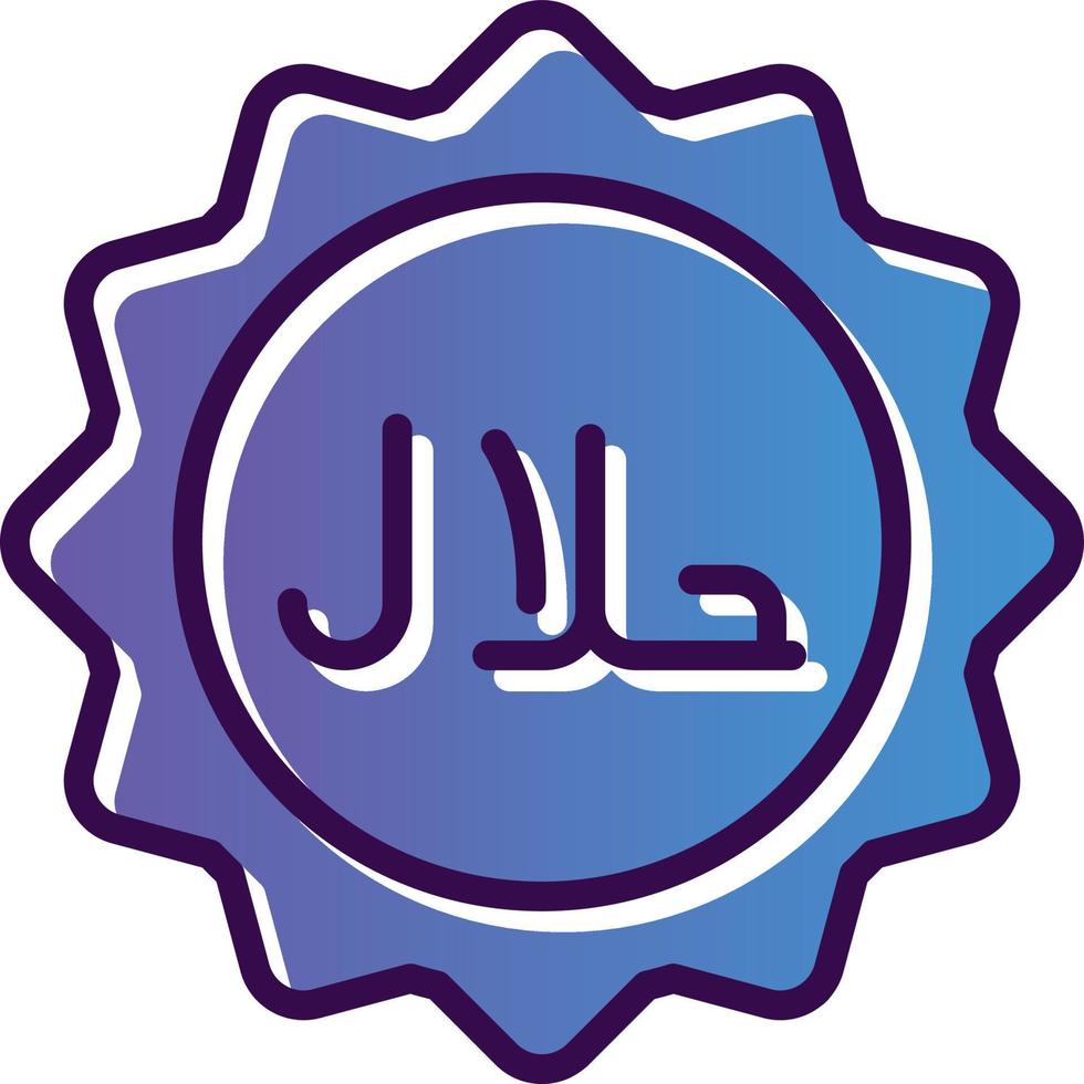 Halal Vector Icon Design
