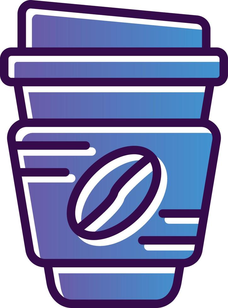 Coffee Cup Vector Icon Design