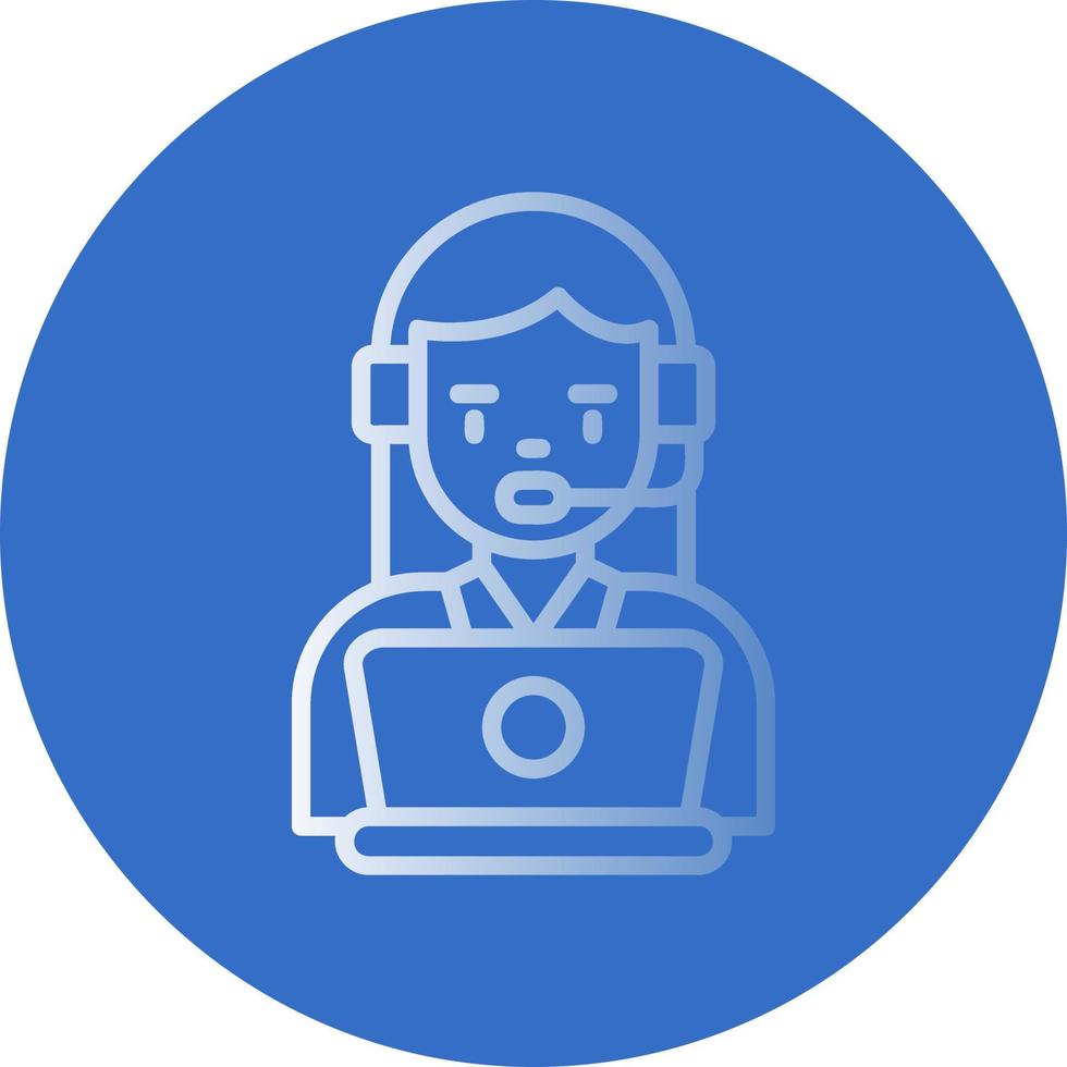 Call Center Vector Icon Design