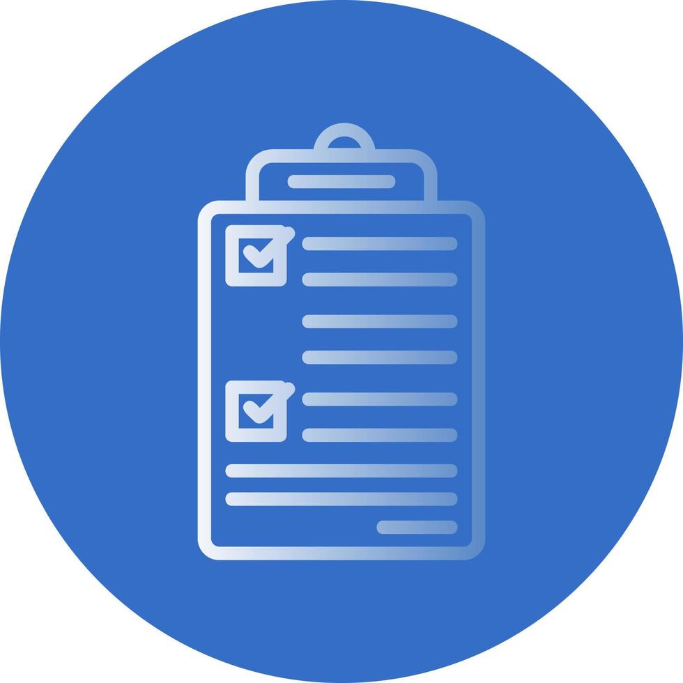 Checklist Vector Icon Design