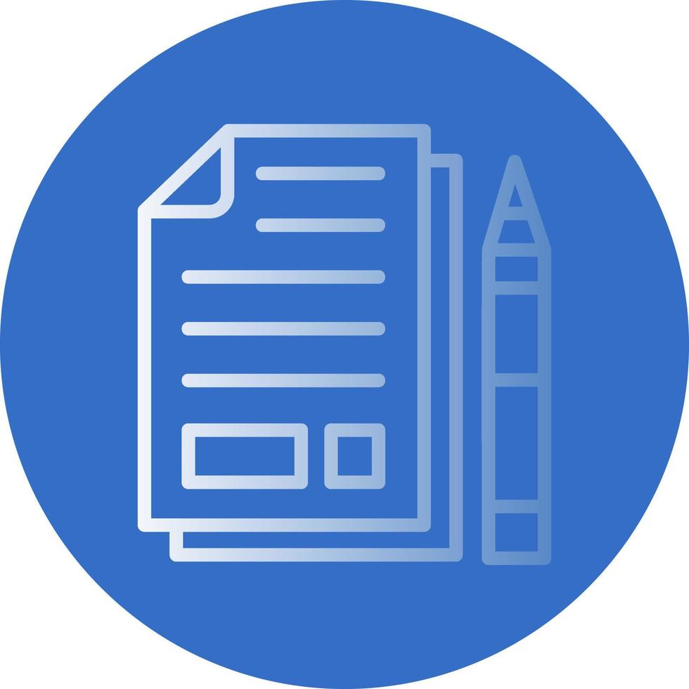 Document Vector Icon Design