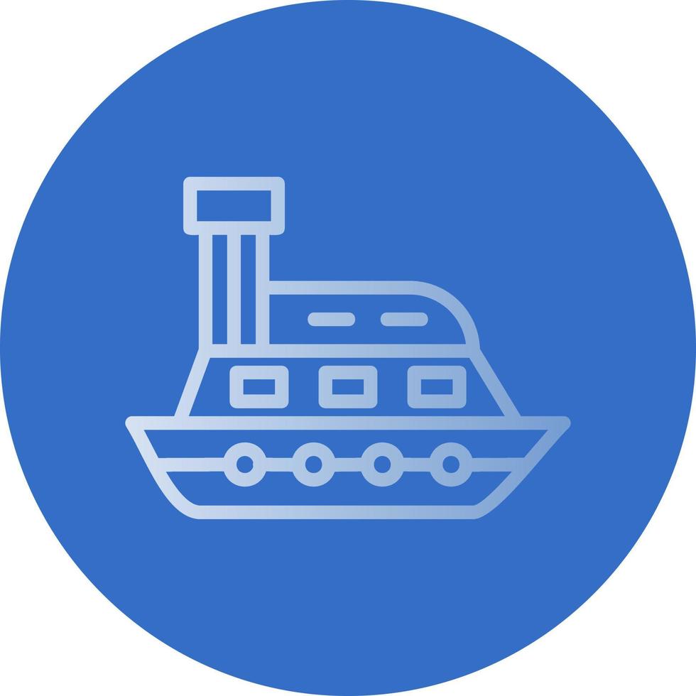 Ship Vector Icon Design