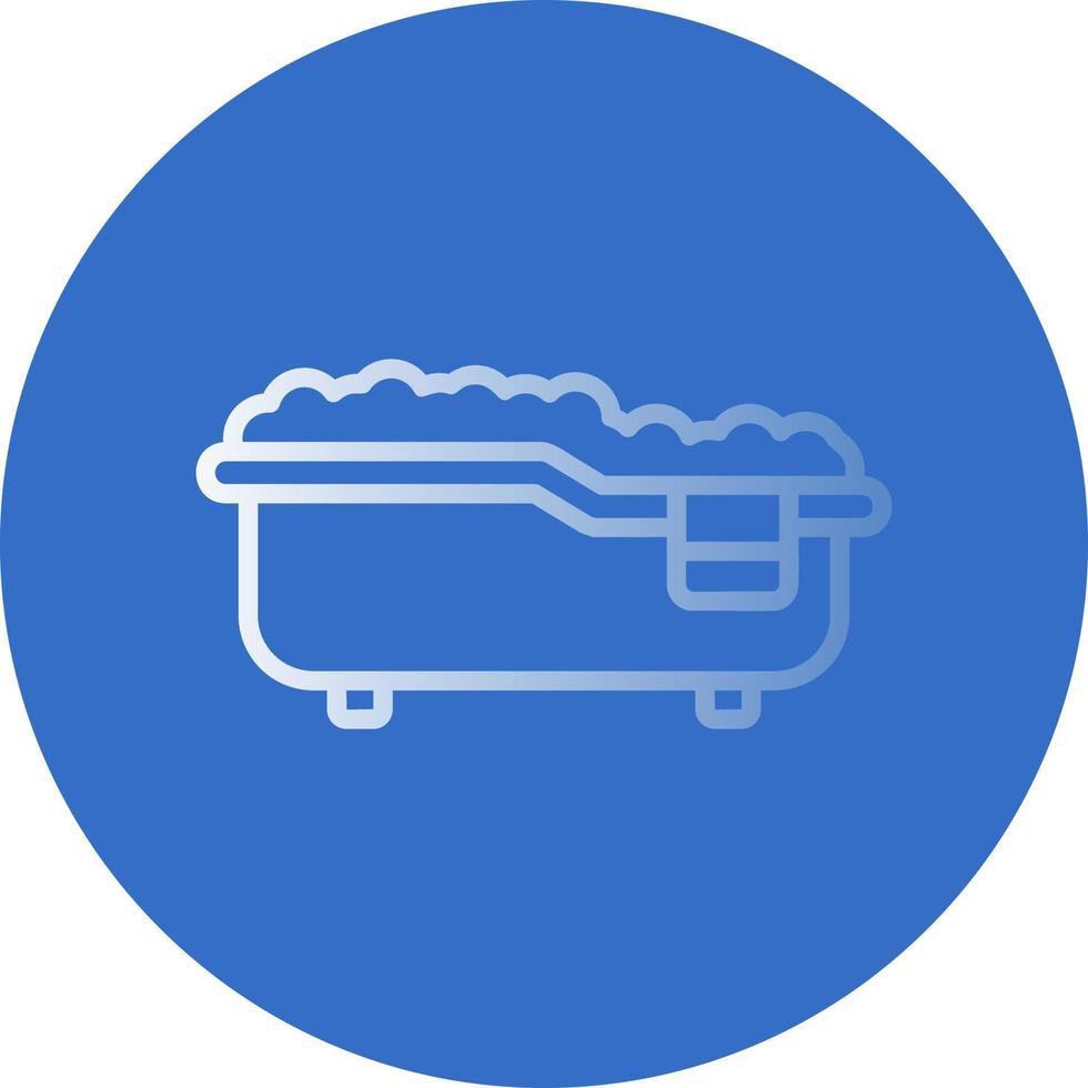 Bathtub Vector Icon Design