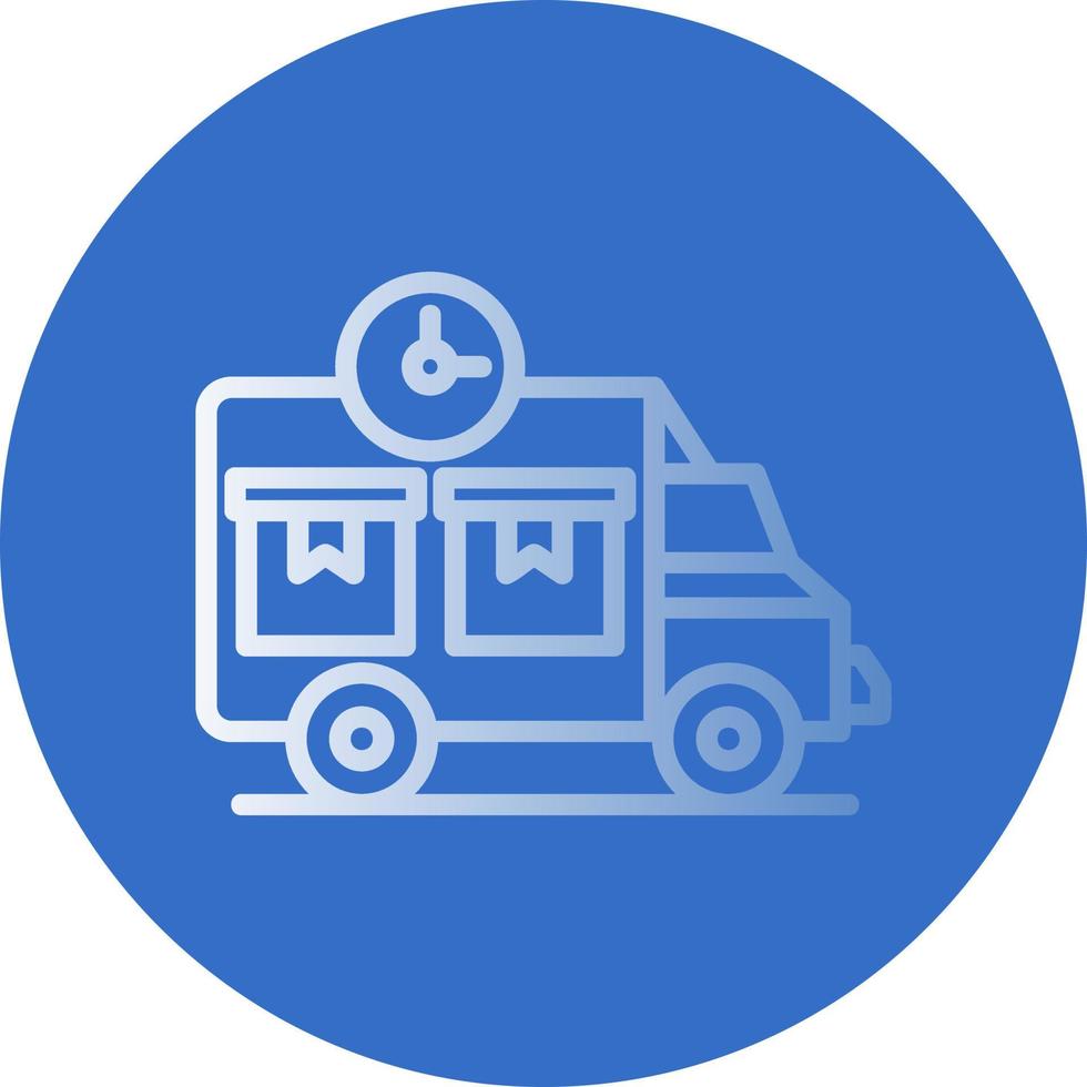 Delivery Time Vector Icon Design