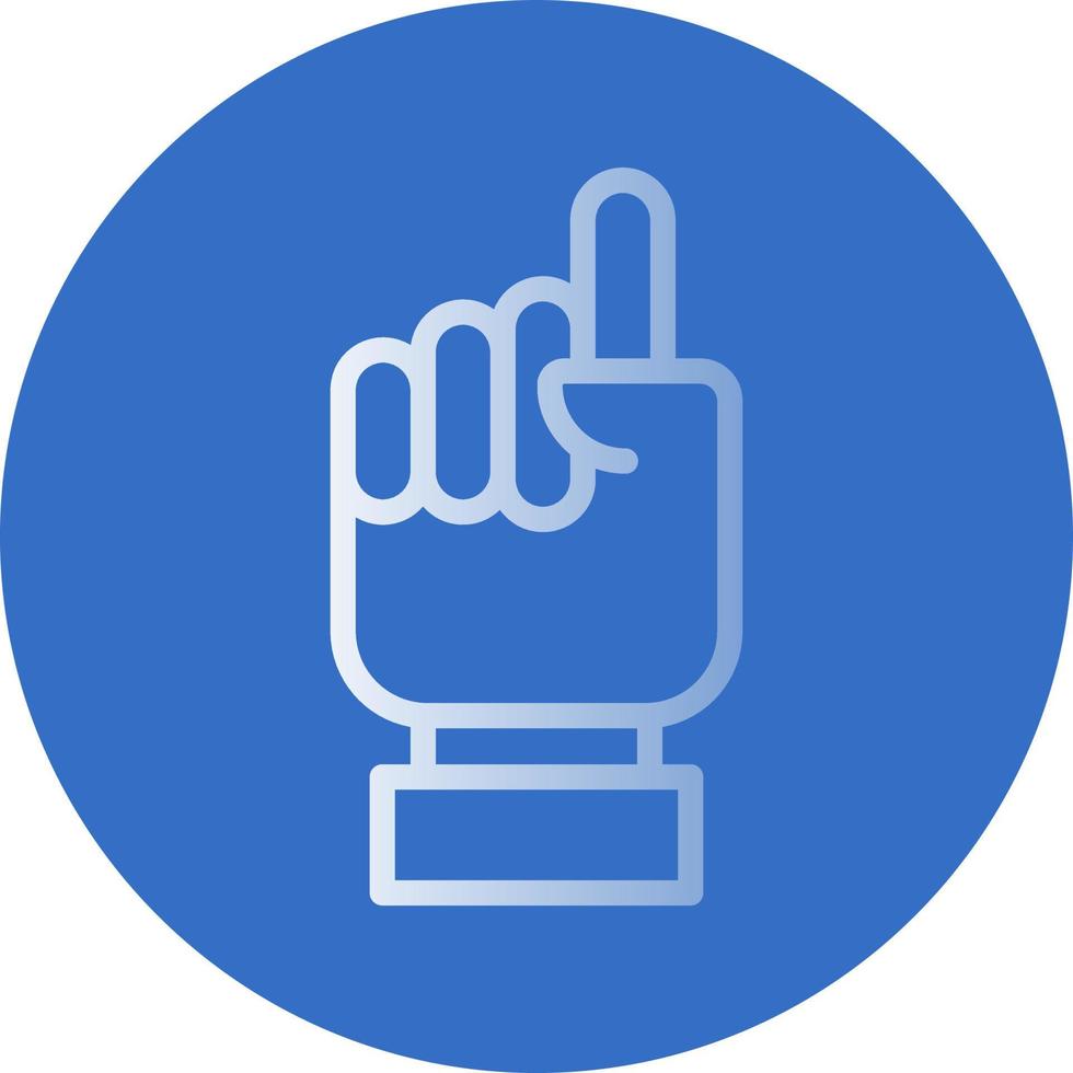 Finger Vector Icon Design